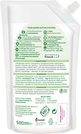 Baby Spülreiniger Nachfüllpack Frosch baby