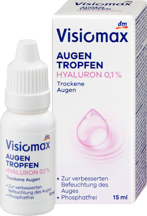 Szemcsepp 0,1% hialuronsavval Visiomax