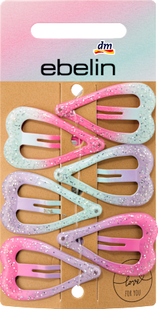 Spinki do włosów z serduszkami ebelin