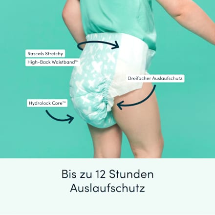 Windeln Premium Gr. 3 (6-11 kg), Monatsbox Rascals