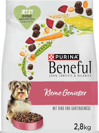 Trockenfutter Hunde mit Rind & Gartengemüse, kleine Genießer für kleine Rassen Purina Beneful