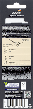 Haarschere aus Edelstahl ebelin PROFESSIONAL
