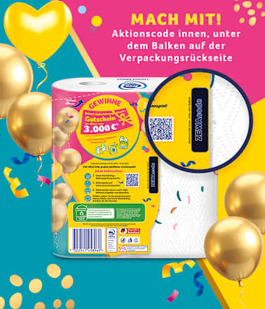 Toilettenpapier Ultra Smart 4-lagig (4x280 Blatt) Zewa