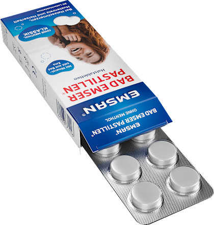 Bad Emser Pastillen Halstabletten ohne Menthol Emsan