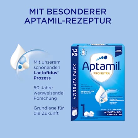 Anfangsmilch 1 Pronutra von Geburt an Aptamil