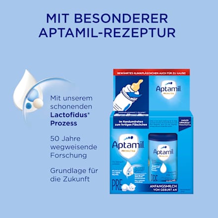 Anfangsmilch Pre trinkfertig von Geburt an, 2x90 ml Aptamil