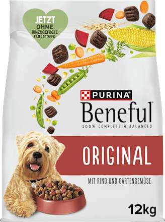 Trockenfutter Hund mit Rind & Gartengemüse, Original  Purina Beneful