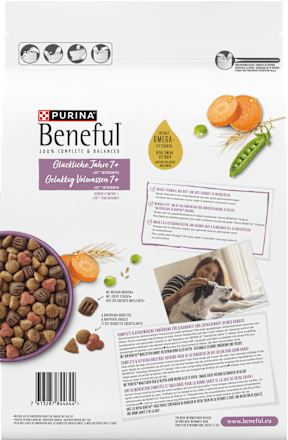 Trockenfutter Hund  mit Huhn & Gartengemüse, glückliche Jahre, Senior 7+ Purina Beneful