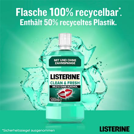 Mundspülung Clean & Fresh Listerine
