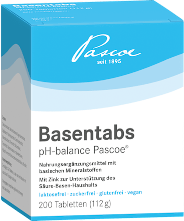 BASENTABS pH-balance PASCOE Tabletten 200 St Pascoe