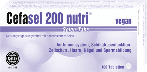 Cefasel 200 nutri Selen-Tabs Tabletten 100 St Cefasel