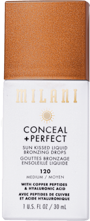 Tekoče bronzing kapljice Conceal + Perfect, 120 Medium MILANI