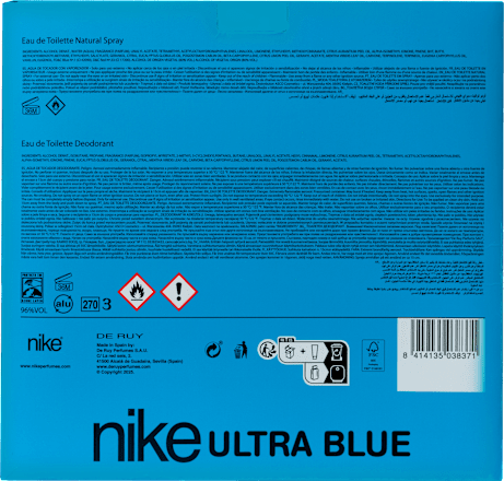 Ultra Blue Zestaw prezentowy męski Woda toaletowa + Dezodorant nike