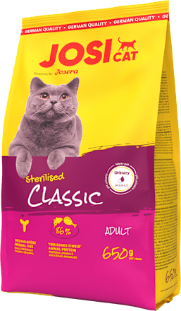 Karma sucha dla kota adult Sterilised Classic JosiCat
