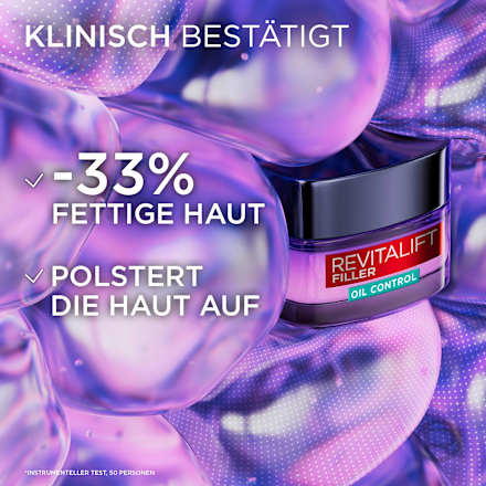 Gesichtsgel Revitalift Filler Oil Control mattierend L'ORÉAL PARiS