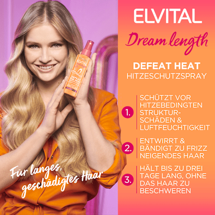 Dream Length Defeat The Heat Hitzeschutzspray L'ORÉAL PARiS ELVITAL