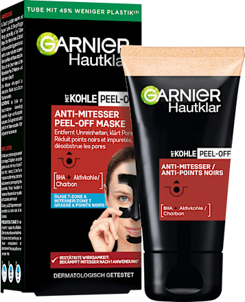 Gesichtsmaske Hautklar Kohle Peel-Off Garnier Skin Active