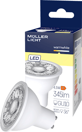LED Reflektor GU10 4,5W 345lm 36°  Müller Licht