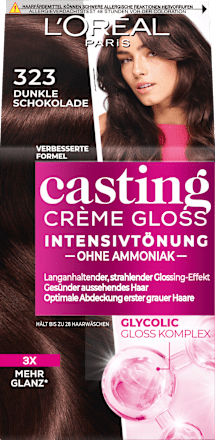 Pflegende Intensivtönung - Nr. 323 Dunkle Schokolade L'ORÉAL PARiS CASTING Crème Gloss