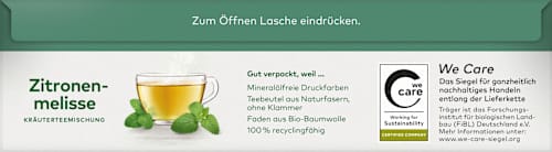 Kräutertee-Mischung Zitronenmelisse LEBENSBAUM