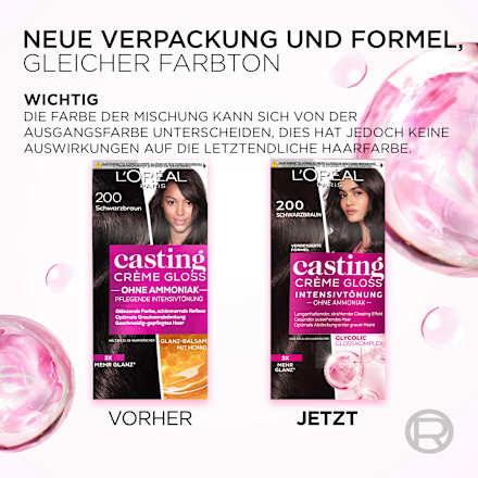 Pflegende-Intensivtönung - Nr. 500 Hellbraun L'ORÉAL PARiS CASTING Crème Gloss