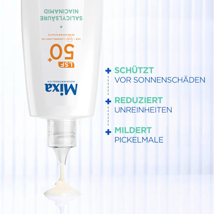 Gesichtsfluid Anti-Unreinheiten LSF 50+ Mixa