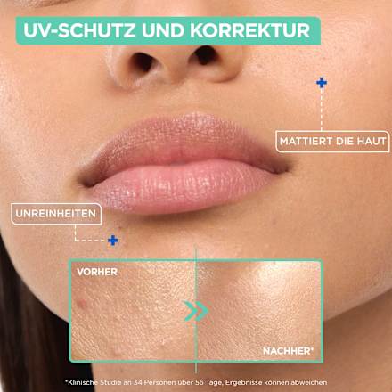 Gesichtsfluid Anti-Unreinheiten LSF 50+ Mixa