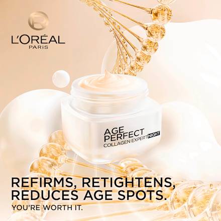 Nachtcreme Age Perfect Pro-Kollagen Experte L'ORÉAL PARiS