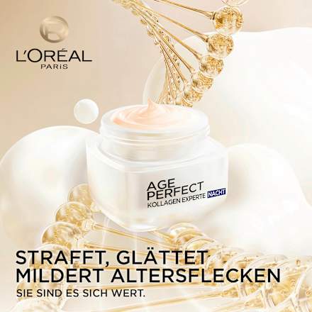Nachtcreme Age Perfect Pro-Kollagen Experte L'ORÉAL PARiS