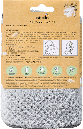 Turbante capelli assort. ebelin