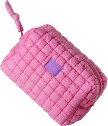 Geantă cosmetică pouch roz NOELLE