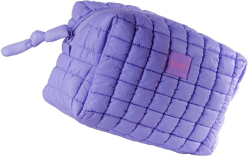 Geantă cosmetică pouch mov NOELLE