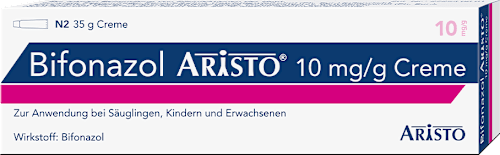 Bifonazol ARISTO 10 mg/g Creme Mittel gegen Pilzerkrankung der Haut ARISTO