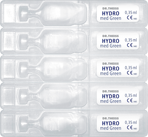 Dr. Theiss Hydro Med Green Augentropfen 20 Ampullen à 0,35 ml DR.THEISS