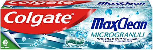 Dentifricio Max Clean Microgranuli pulizia profonda Colgate