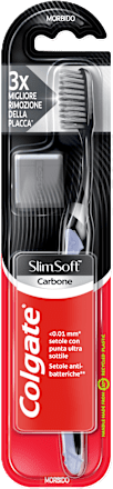 Spazzolino Slim Soft carbone Colgate