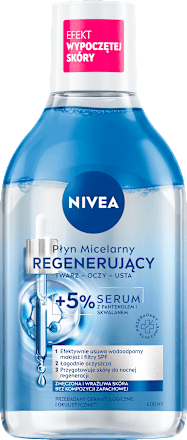 Płyn micelarny regenerujący z 5% serum NIVEA