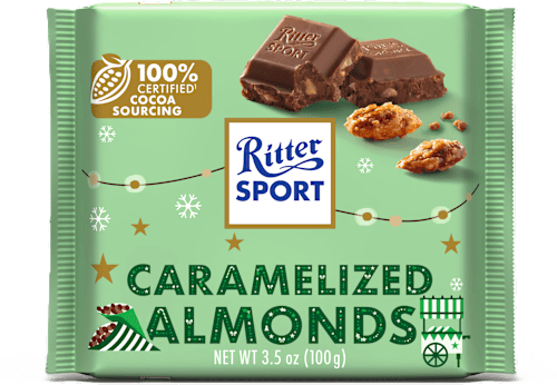 Cioccolato Caramelized Almonds Ritter SPORT