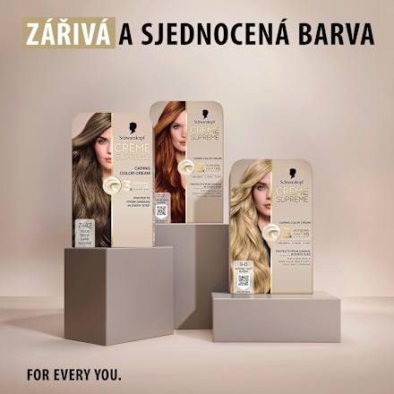 barva na vlasy Creme Supreme 7-42 Béžová blond Schwarzkopf CREME SUPREME