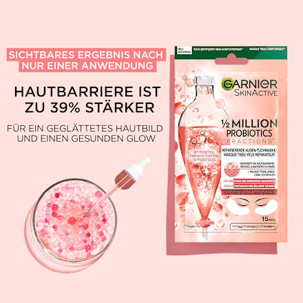 Augentuchmaske 1/2 Million Probiotics Garnier Skin Active