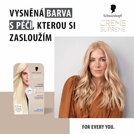 barva na vlasy Creme Supreme L1++ Extrémní zesvětlovač plus Schwarzkopf CREME SUPREME