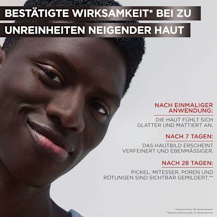 Serum Anti-Unreinheiten AHA + BHA Kohle Garnier Skin Active