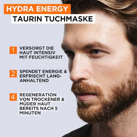 Men Expert Hydra Energie Tuchmaske L'ORÉAL PARiS MEN EXPERT