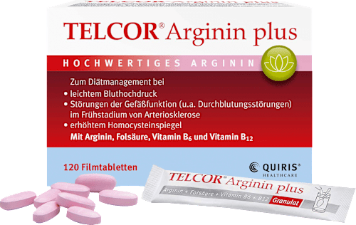 Telcor Arginin plus Tabletten 120 St TELCOR