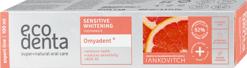 SENSITIVE WHITENING pasta za zube  ecodenta