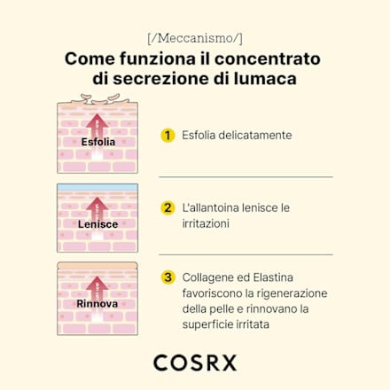 Essenza siero Advanced Snail 96 alla bava di lumaca Cosrx