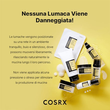 Essenza siero Advanced Snail 96 alla bava di lumaca Cosrx