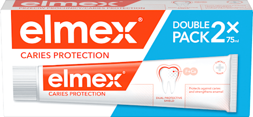 CARIES PROTECTION pasta za zube, 2x75ml elmex