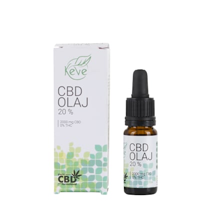 CBD Olaj 20% Keve