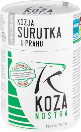 Liofilizovana kozja surutka u prahu KOZA NOSTRA